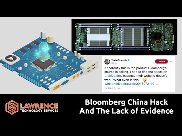 Bloomberg & The Lack of Evidence That China Used a Tiny Chip to Infiltrate U.S. Companies