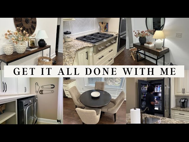 GET IT ALL DONE WITH ME | ULTIMATE CLEANING MOTIVATION #getitalldonewithme