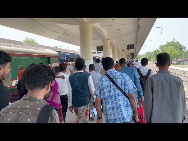 People leaving from Railway Station or Platform | Stock video footage - Royalty Free No copyright 4K