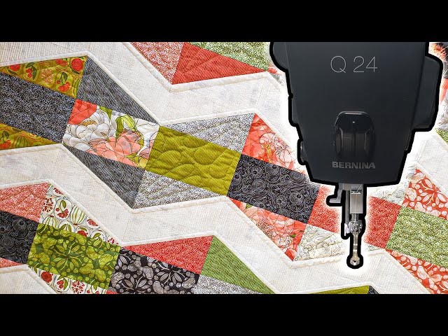 How To Quilt It? | Ideas And Thought Process for Triple Chevy Quilt Pattern | Longarm Quilting