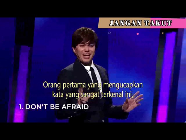 GOSPEL OF GRACE | JOSEPH PRINCE | JANGAN TAKUT - INJIL KASIH KARUNIA