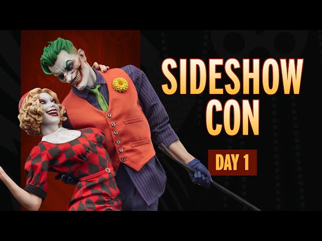 SIDESHOW CON DAY 1 - Deals, Reveals, & Giveaways! | Sideshow Con 2024