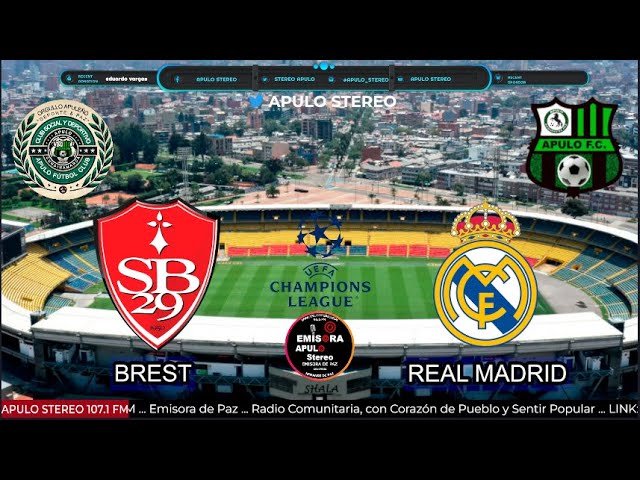 #29ENERO2025: CHAMPIONS LEAGUE ... BREST vs REAL MADRID !!!