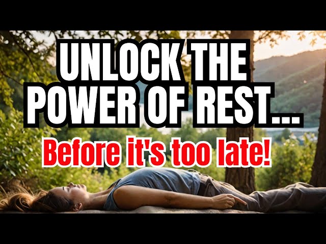 Rest Benefits: The Unique Upside of Taking Deliberate Downtime!