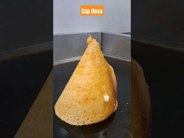 Cap Dosa | Ghee Roast Dosa | south Indian food #dosa #recipe #capdosa #ghee