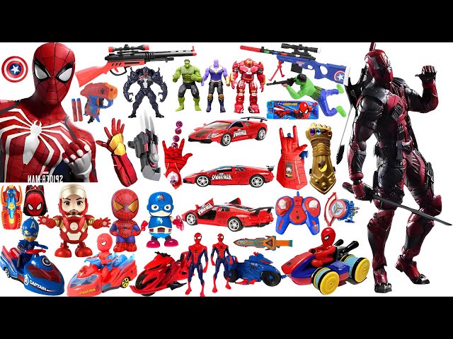 Toy unboxing review，Marvel series Spider- Man toy, takes you to experience the charm of a hero.