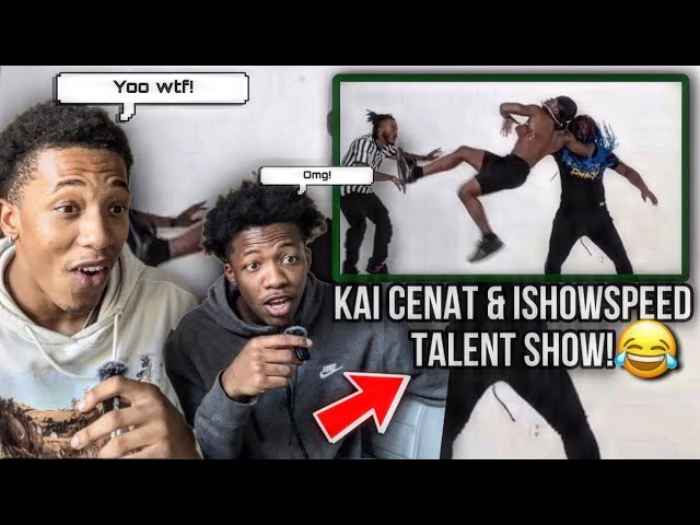 Reacting to - Kai Cenat & IShowSpeed TALENT SHOW!😂🕺🏽( CRAZIEST TALENT SHOW IN THE WORLD NO BS)