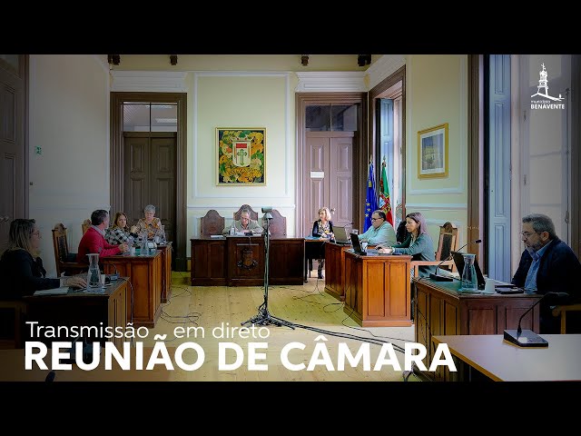 Reunião de Câmara - 03 de fevereiro de 2025