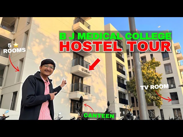 B J Medical College HOSTEL CAMPUS TOUR | My Hostel Tour