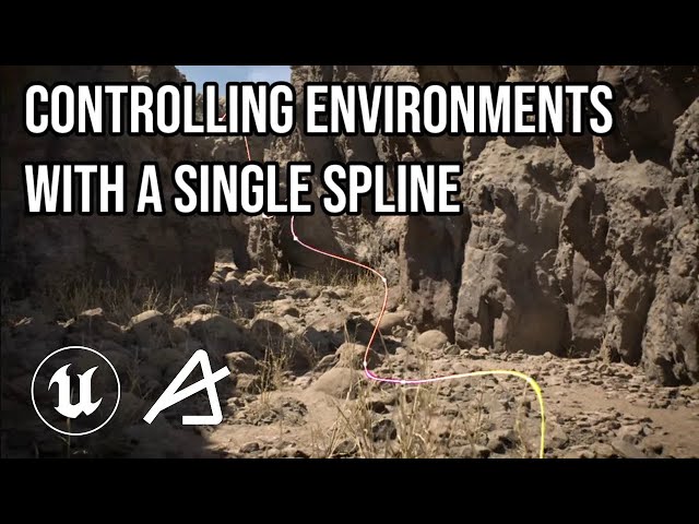 No Nodes Procedural Environment in Unreal Engine 5 - Dash Tutorial