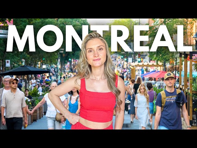 FIRST IMPRESSIONS of MONTREAL! 🇨🇦 (Montréal Travel Guide + Best Neighborhoods)