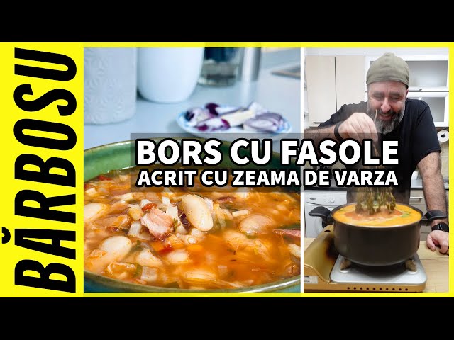 Bun tare de tot... Bors cu fasole acrit cu zeama de varza!