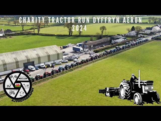 Charity Tractor Run Dyffryn Aeron 2024