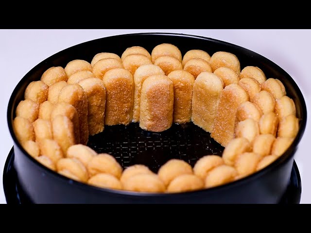 Delicious dessert in just 5 minutes! Without oven!