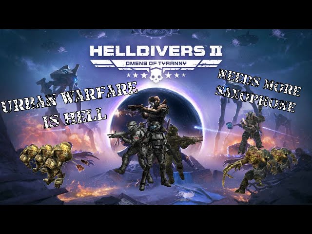 4 Fools defend against the Illuminate (Helldivers 2)