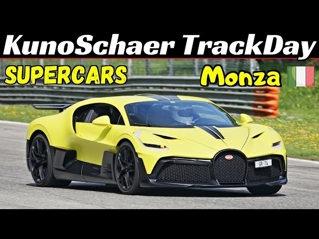 KunoSchaer Supercars Trackday 2021, Monza Circuit, Bugatti Divo, Ferrari F430 Scuderia, Corvette C7