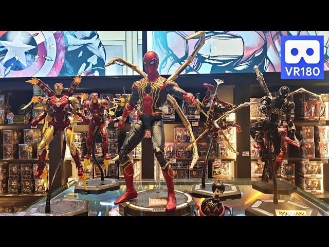 3D VR New Wonderful Spider-Man Universe in Marvel Avengers Shop