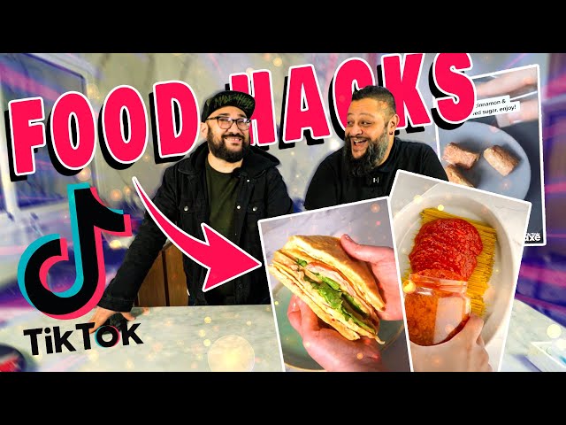 5 Tiktok food hacks 🥪🍝 - جربنا وصفات من التيك توك