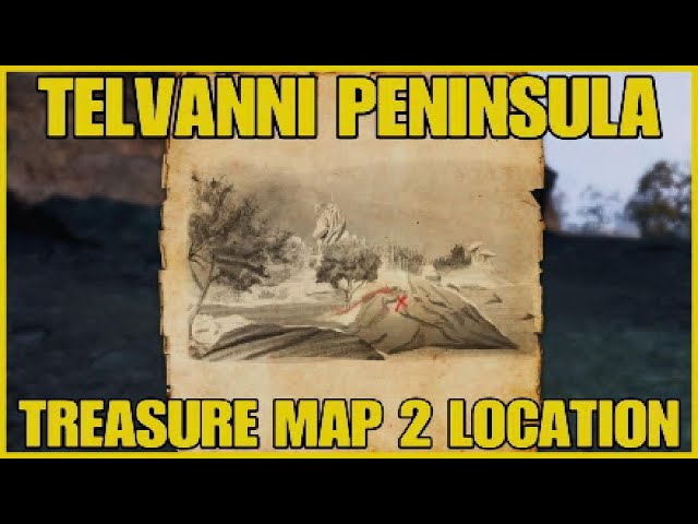 Eso | Telvanni Peninsula Treasure Map 2 Location