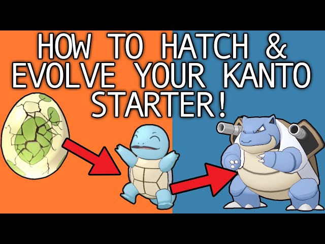 HOW TO HATCH AND EVOLVE YOUR KANTO STARTER EGG IN POKEMON MASTERS!