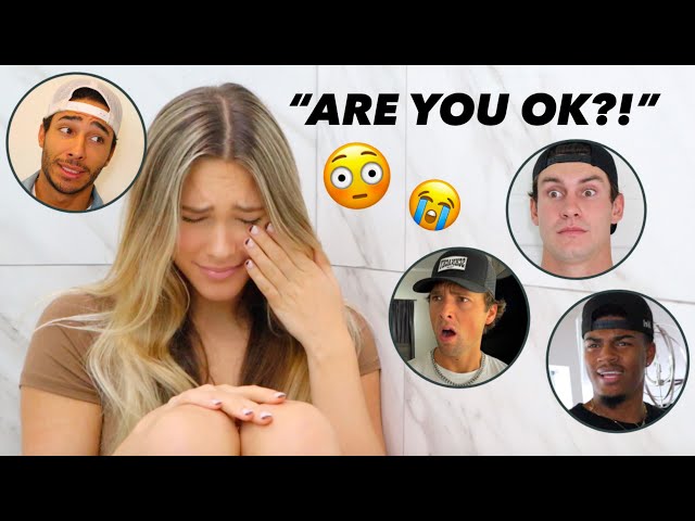 CRYING WITH THE DOOR LOCKED!! *PRANK*