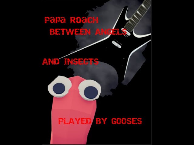 playing the guitar(Papa roach)