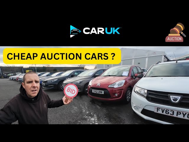 BUYING CHEAP CARS AT A UK HYBRID CAR AUCTION