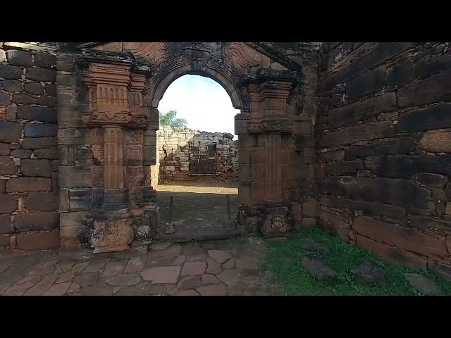 [VR180] Ruinas de San Ignacio, Misiones: Sacristía