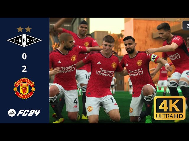 FC 24 - ROSENBORG VS MANCHESTER UNITED | FRIENDLY MATCH [4K]