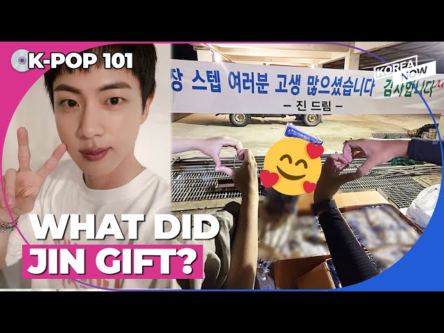 [Weekly BTS] Jin gifts 110 staff members after filming Netflix original