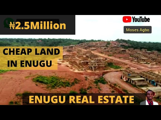 Cheap Plots Of Land For Sale In Enugu, Nigeria | Buy Land In Fast Developing Area In Enugu, Nigeria