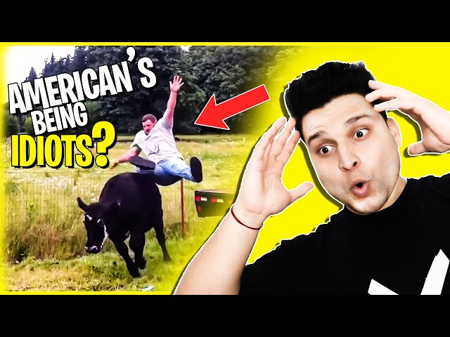 American's being IDIOTS - Funny Fails around the world 2022 🤣 MEME REACTION 🤣