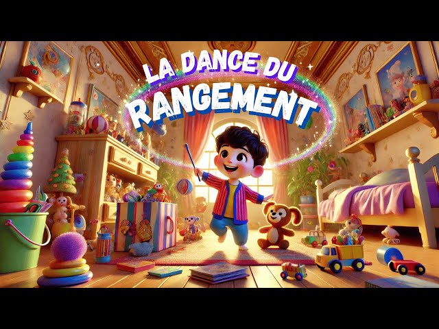 La Danse du Rangement 🕺🧹 | Chanson Enfant 🎶 Comptine Éducative et Apprentissage Ludique