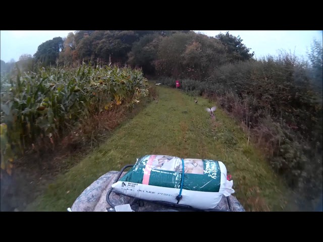 Gamekeeper..Feeding The Pheasants..#SRP