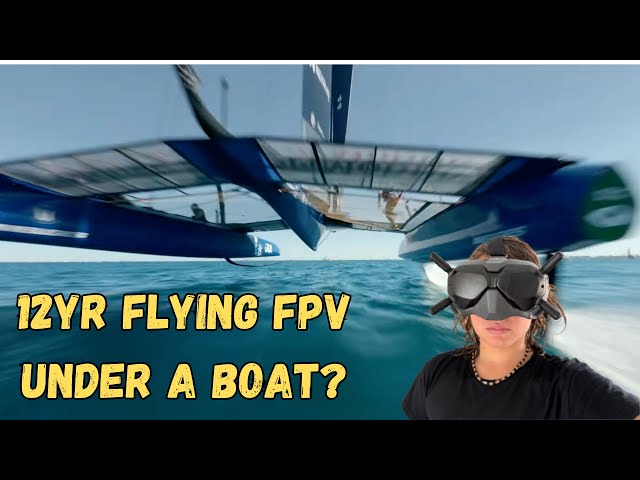 12yr flying FPV under a boat?(Ep 85)