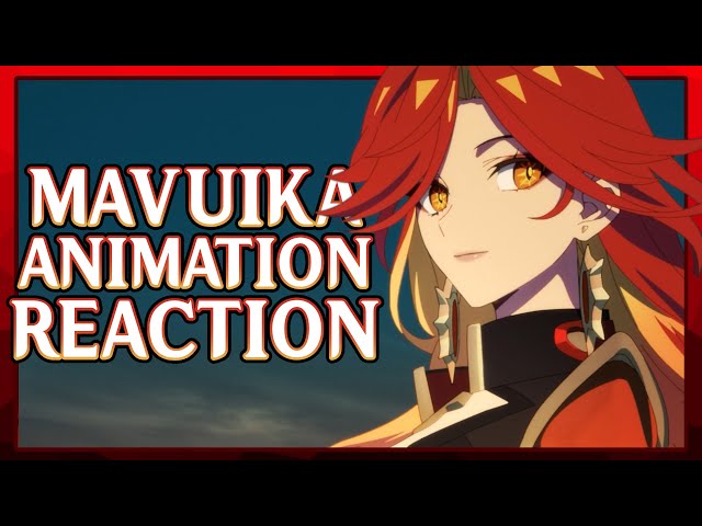 So Good! Mavuika Animation Reaction "Sunset" Animated Short | Genshin Impact