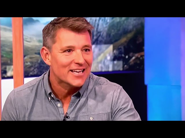 Ben Shephard remembering his role in RACE TO BE SEEN as he includes Graham in his book HUMBLE HEROES