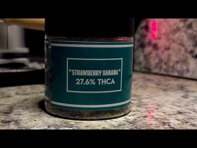 Mintz Market Strawberry Banana Strain, THCa Flower Review!