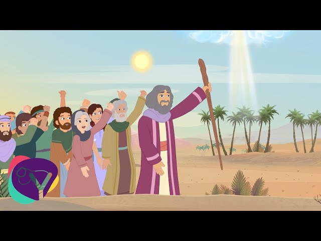 Let my people go - the Exodus song (animated, with lyrics)