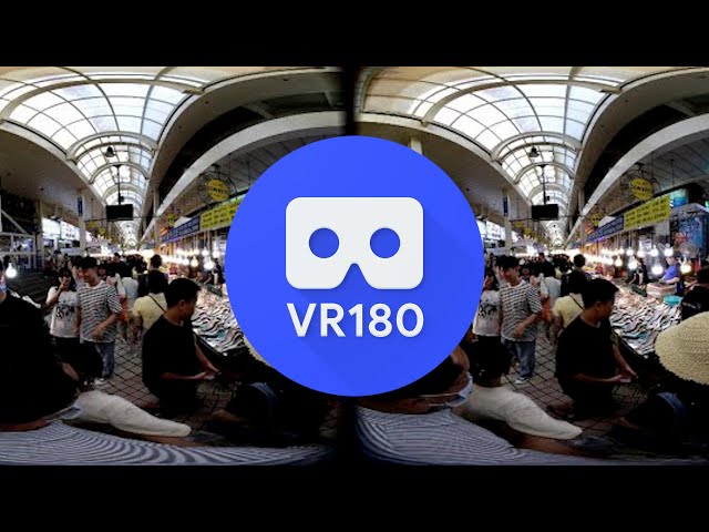 VR Walk Through a Traditional Korean Market in Sokcho