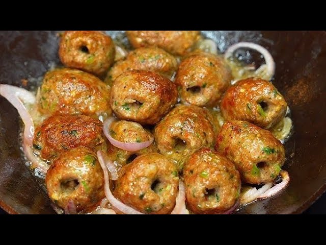 Spicy Sizzling Gola Kabab Recipe 🔥 | Gola Kabab Sizzler | Mutton kabab #kabab #dawath #partymenu