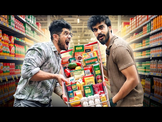 Grocery SHOPPING VLOG with ​⁠​⁠@Samsameerinsta76 in Bengaluru | Kannada vlogs ​⁠@ShravanRajani