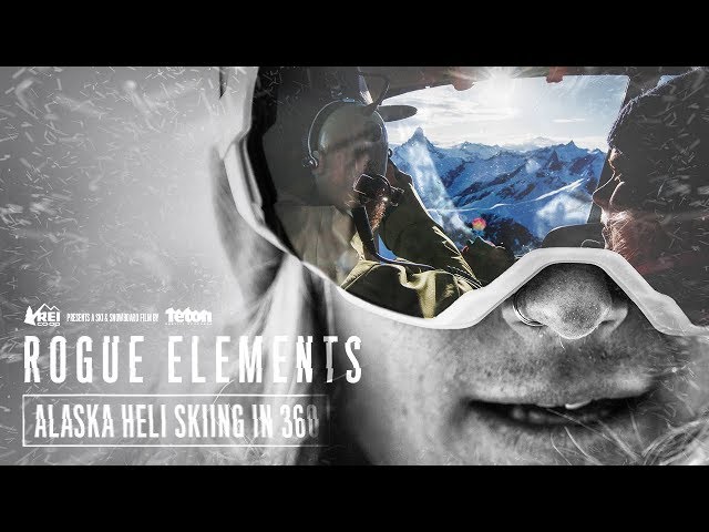 Alaska Heli Skiing in 360 with TGR's Athletes