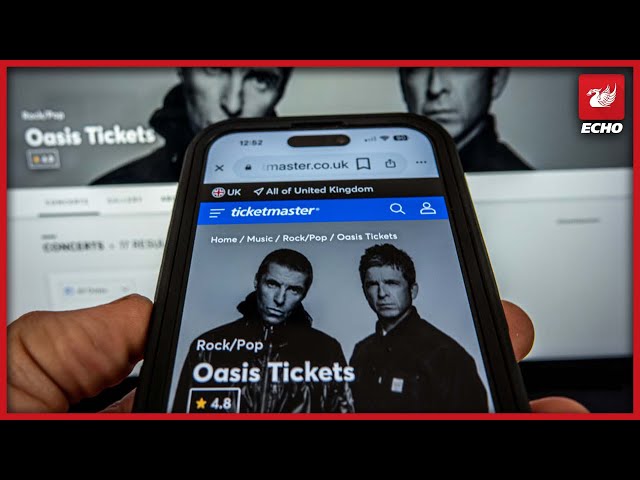 Oasis fans' 'heads battered' after Ticketmaster cancels tickets