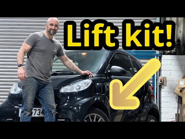 How to installation a lift kit on a Smart Car!