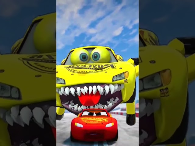 Cars Lightning McQueen Eater -Coffin Dance Song COVER part 15 #cars #shorts