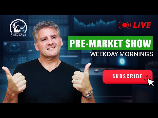 Day Trading Morning Show | $AAPL + $AMZN Earnings