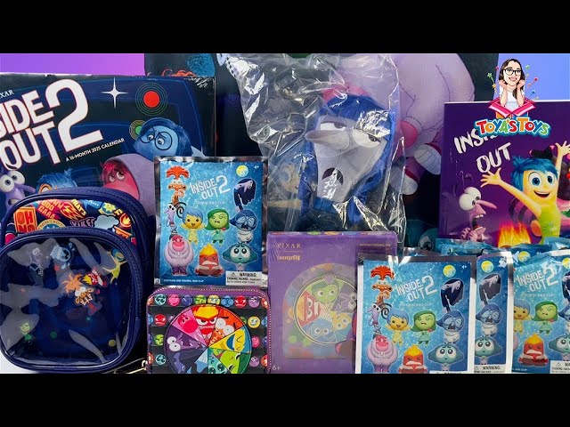 Unboxing and Review of Disney Pixar Inside Out 2 Toys Collection