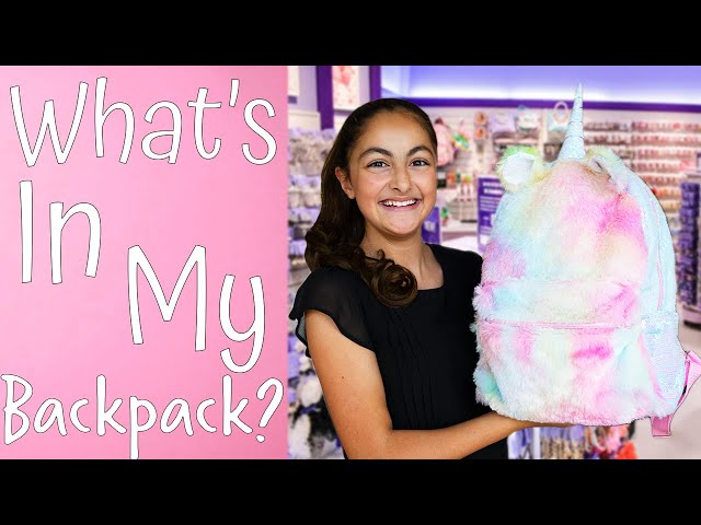 What's in Elena's Back to School Backpack in VR180!!