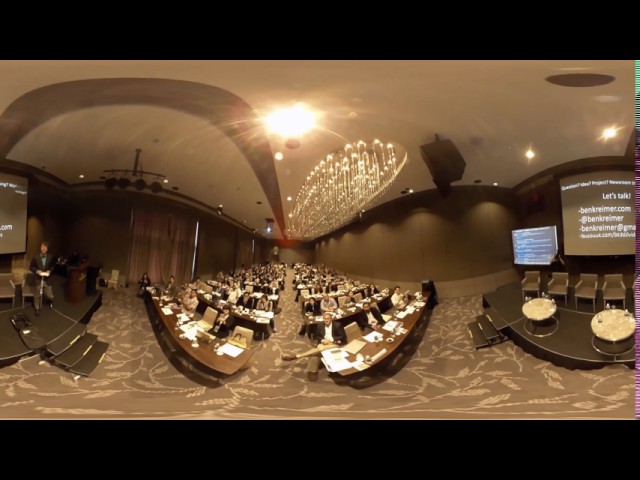 Digital Journalism World Summit 2017: Drone 360/VR Video with Ben Kreimer